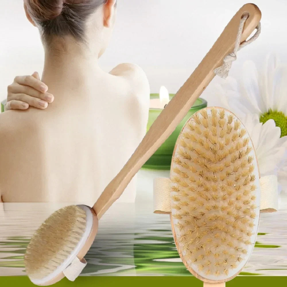 Wooden Shower Body Brush